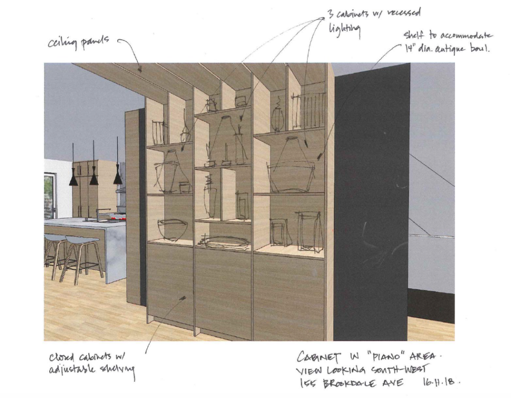 alt="north toronto-renovation-modern design-custom cabinets"