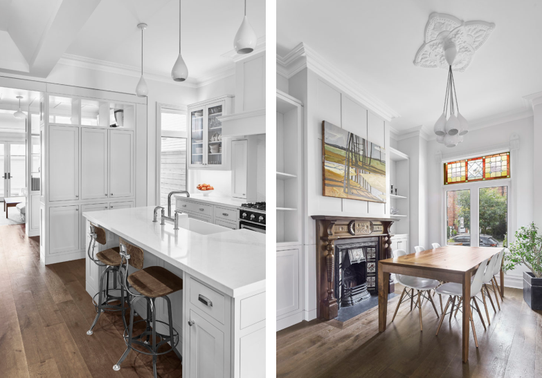 Victorian-era home - kitchen